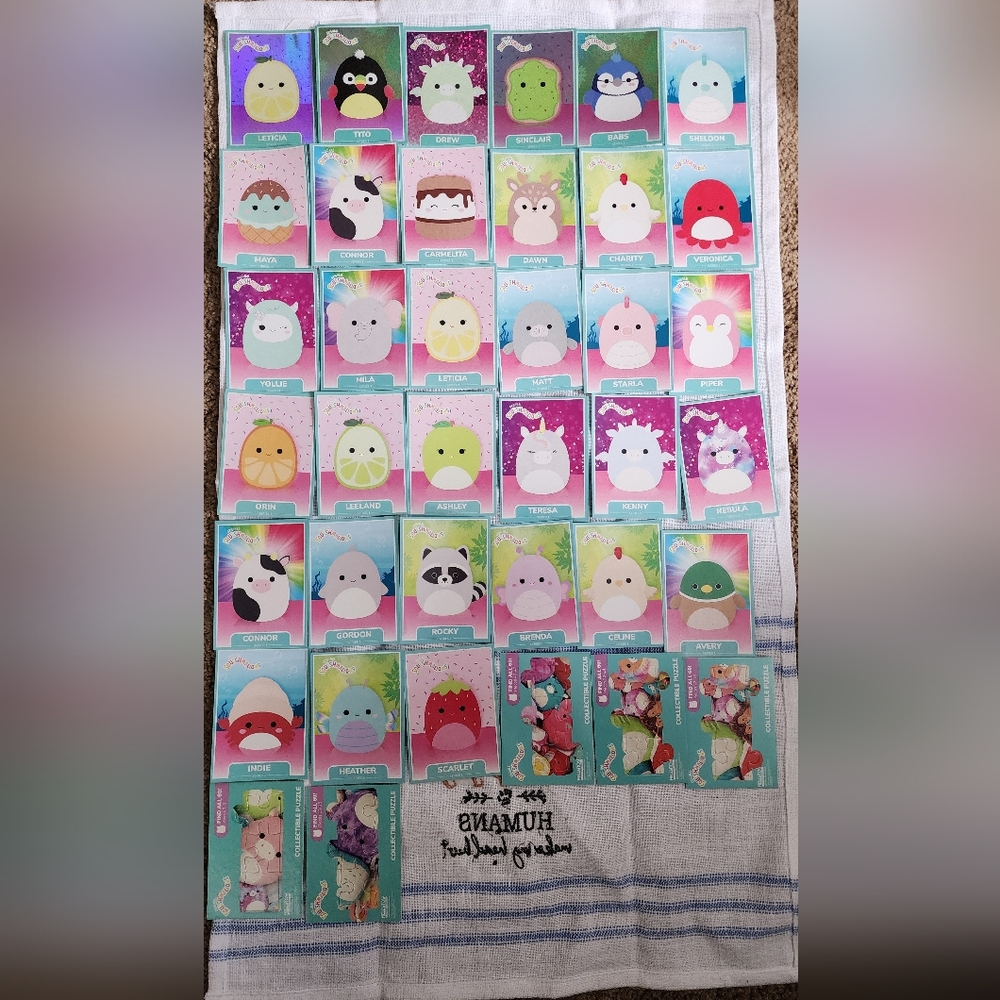 Squishmallow Collector Cards